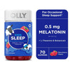 OLLY Kids Sleep Gummy, 0.5mg Melatonin, Raspberry, 70 Count EasyOptionXY LLC