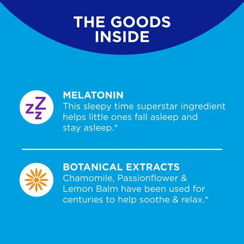 OLLY Kids Sleep Gummy, 0.5mg Melatonin, Raspberry, 70 Count EasyOptionXY LLC