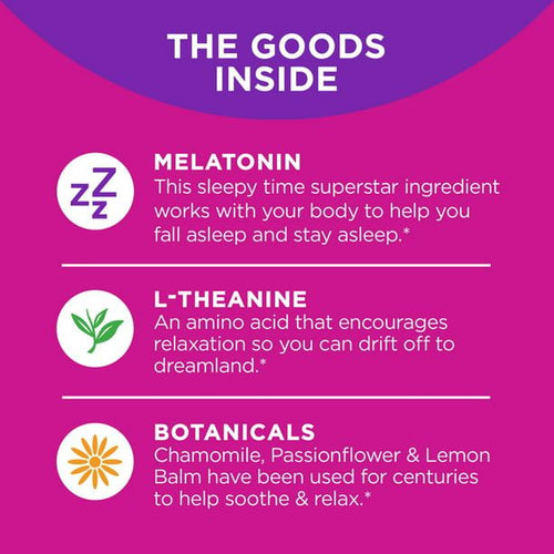 OLLY Sleep Aid Gummy, 3 mg Melatonin, Strawberry Flavor, 60 Count EasyOptionXY LLC