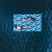 WOW Sports Blue Chevron Water Walkway Jupiter Gear