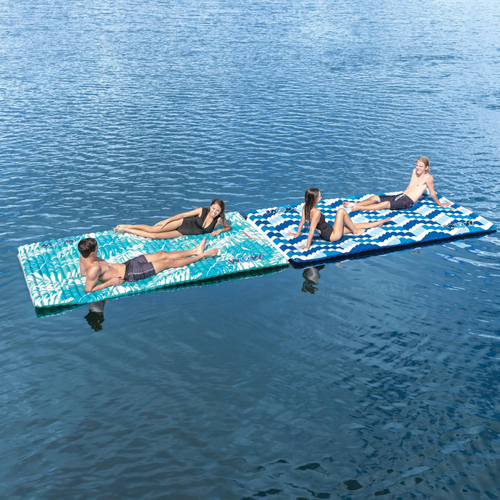 WOW Sports Teal Palm Leaves Water Walkway Jupiter Gear