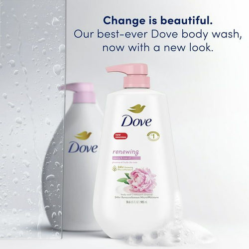 Dove Renewing Liquid Body Wash with Pump Peony and Rose Oil, 30.6 oz EasyOptionXY LLC