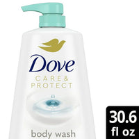 Dove Care & Protect Antibacterial Liquid Body Wash with Pump, 30.6 oz EasyOptionXY LLC