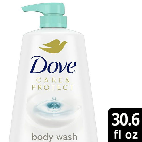 Dove Care & Protect Antibacterial Liquid Body Wash with Pump, 30.6 oz EasyOptionXY LLC