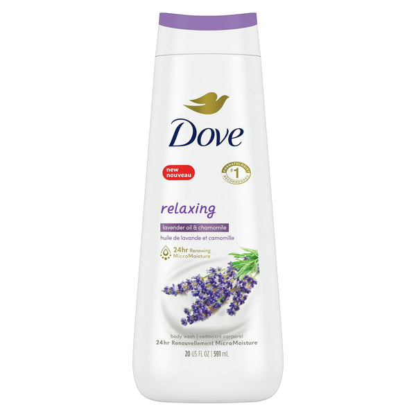 Dove Relaxing Body Wash Lavender Oil & Chamomile Cleanser, 20 oz EasyOptionXY LLC