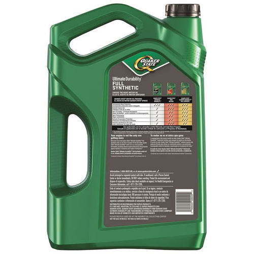 Quaker State Full Synthetic 10W-30 Motor Oil, 5-Quart EasyOptionXY LLC