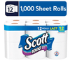 Scott 1,000 Toilet Paper, 12 Rolls, 1,000 Sheets per Roll EasyOptionXY LLC