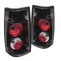 Spyder Isuzu Rodeo 91-97/Isuzu Amigo 89-94 Euro Style Tail Lights Black ALT-YD-IR91-BK OffRoadUSA.com