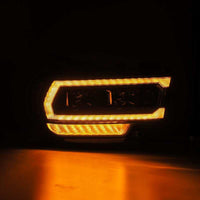 AlphaRex 19-24 Ram 2500/3500/4500/5500 LUXX-Series LED Projector Headlights Alpha-Black OffRoadUSA.com