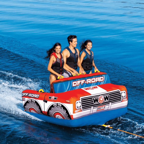 WOW Watersports Off-Road Truck 3-Person Towable Jupiter Gear