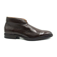 Zelli Italia Zelli Italia 48-590-DBR MARCO Deerskin Chukka Boot, Dark Brown