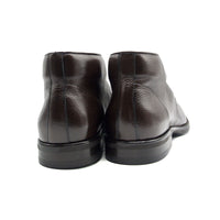 Zelli Italia Zelli Italia 48-590-DBR MARCO Deerskin Chukka Boot, Dark Brown