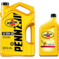 Pennzoil Conventional 10W30 Motor Oil, 5 qt with Bonus 1 Quart EasyOptionXY LLC
