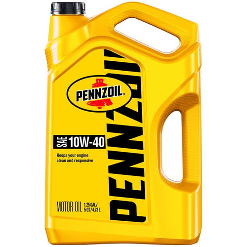 Pennzoil Conventional 10W40 Motor Oil, 5 qt with Bonus 1 Quart EasyOptionXY LLC