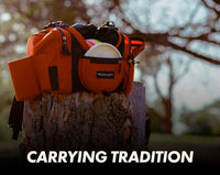 Revolution Carolina Team V3 Disc Golf Bag - Rust Gotta Go Gotta Throw