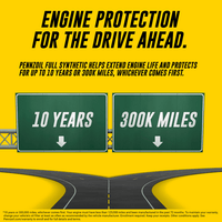 Pennzoil Full Synthetic 0W-20 Motor Oil, 1 Quart EasyOptionXY LLC
