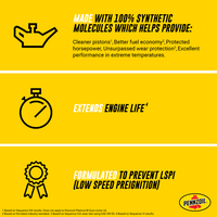 Pennzoil Platinum Full Synthetic 10W-30 Motor Oil, 1-Quart EasyOptionXY LLC