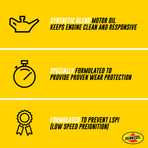Pennzoil Synthetic Blend 5W-20 Motor Oil, 1-Quart EasyOptionXY LLC