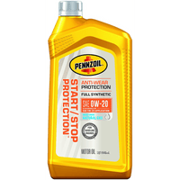 Pennzoil Start/Stop Protection Full Synthetic 0W-20 Motor Oil, 1 Quart EasyOptionXY LLC