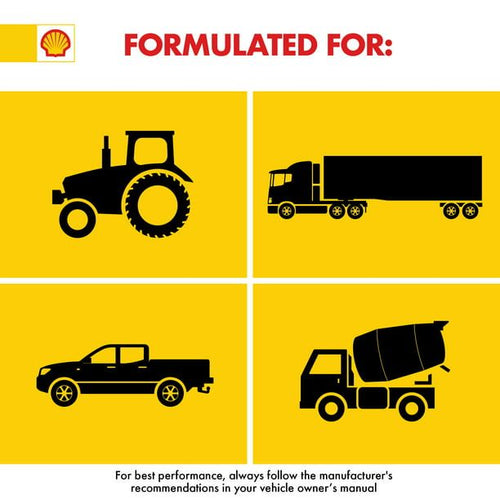 Shell Rotella T5 Synthetic Blend 15W-40 Diesel Engine Oil, 1 Gallon, 3-Pack Case EasyOptionXY LLC