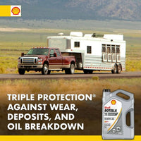 Shell Rotella T5 Synthetic Blend 10W-30 Diesel Engine Oil, 1-Gallon, 3 Pack Case EasyOptionXY LLC