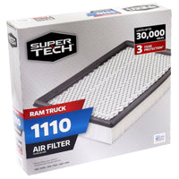Super Tech 1110 Engine Air Filter, Replacement Filter for Dodge Truck EasyOptionXY LLC