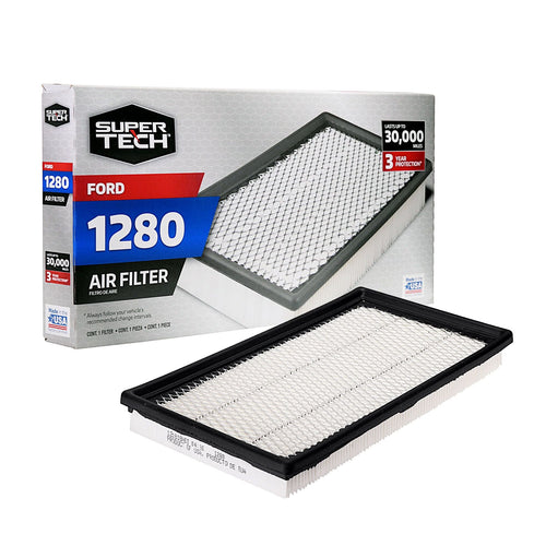 Super Tech 1280 Engine Air Filter, Replacement Filter for Ford EasyOptionXY LLC