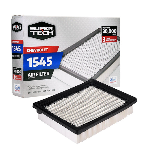 Super Tech 1545 Engine Air Filter, Replacement Filter for GM or Chevrolet EasyOptionXY LLC