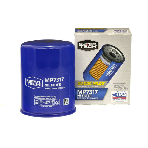 SuperTech Maximum Performance 20,000 mile Replacement Synthetic Oil Filter MP7317 for Acura Honda Infiniti Nissan and Subaru EasyOptionXY LLC