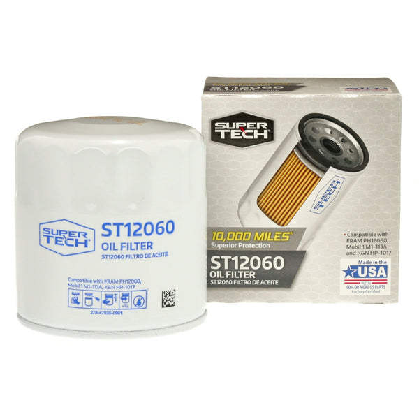 SuperTech ST12060, 10K mile Replacement Oil Filter for Buick, Cadillac, Chevrolet, and GMC EasyOptionXY LLC