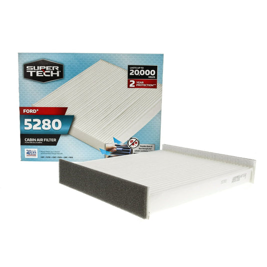 SuperTech Cabin Air Filter 5280, for Ford and Lincoln Vehicles