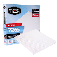 SuperTech Cabin Air Filter 7265, Replacement Air/Dust Filter for Toyota EasyOptionXY LLC