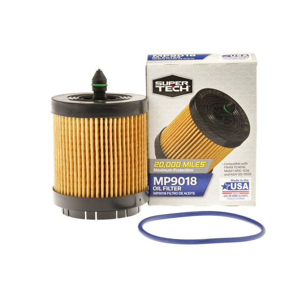 SuperTech Maximum Performance 20,000 mile Replacement Synthetic Oil Filter MP9018 for Buick Chevrolet and GMC EasyOptionXY LLC