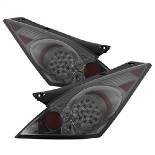 Spyder Nissan 350Z 03-05 LED Tail Lights Smoke ALT-YD-N350Z02-LED-SM OffRoadUSA.com