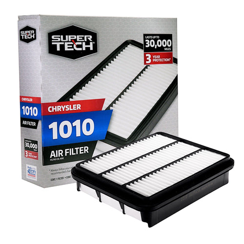 SuperTech 1010 Engine Air Filter, Replacement Filter for Chrysler EasyOptionXY LLC