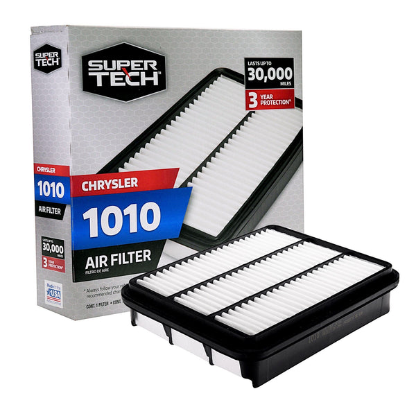 SuperTech 1010 Engine Air Filter, Replacement Filter for Chrysler EasyOptionXY LLC