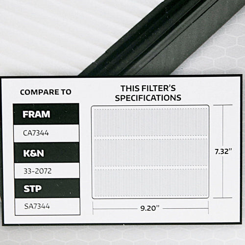 SuperTech 1010 Engine Air Filter, Replacement Filter for Chrysler EasyOptionXY LLC