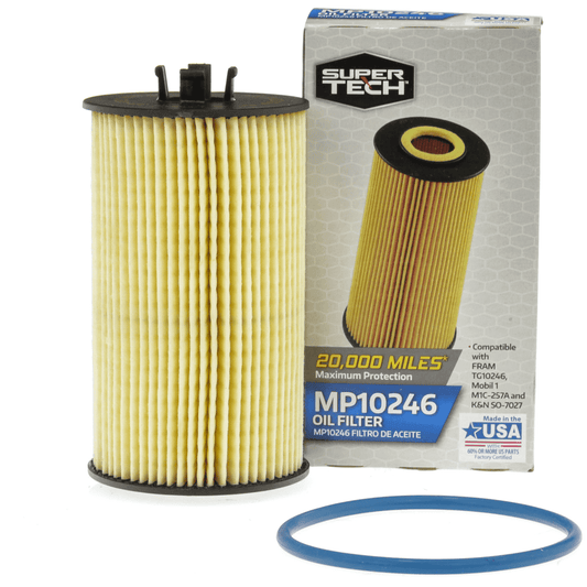 SuperTech Maximum Performance 20,000 mile Replacement Synthetic Oil Filter MP10246 for Buick Chevrolet GMC and Pontiac EasyOptionXY LLC