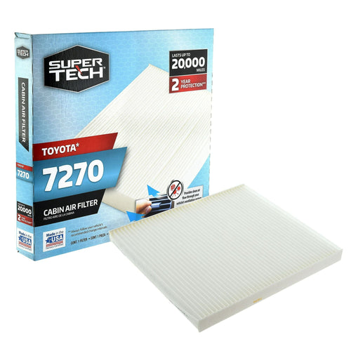 SuperTech Cabin Air Filter 7270, Replacement Air/Dust Filter for Toyota EasyOptionXY LLC