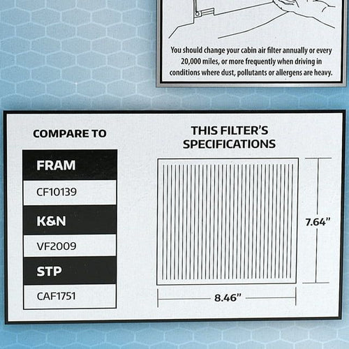 SuperTech Cabin Air Filter 7270, Replacement Air/Dust Filter for Toyota EasyOptionXY LLC