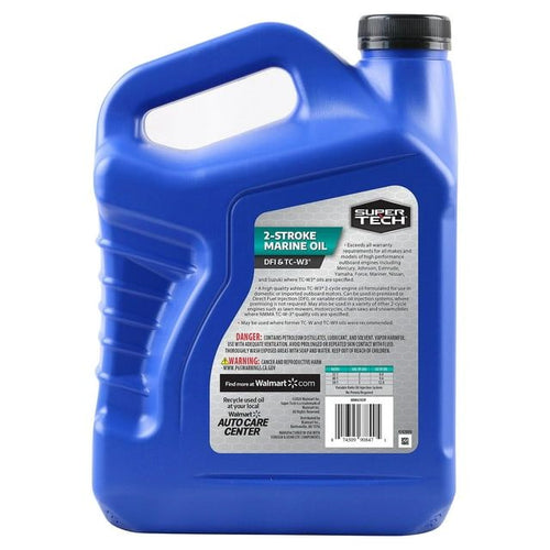 Super Tech TC-W3 Outboard 2 Cycle Engine Oil, 1 Gallon EasyOptionXY LLC