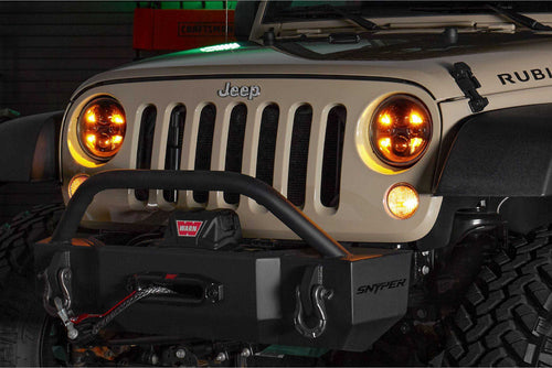 Morimoto Jeep Wrangler (JK) Sealed7 Headlights OffRoadUSA.com