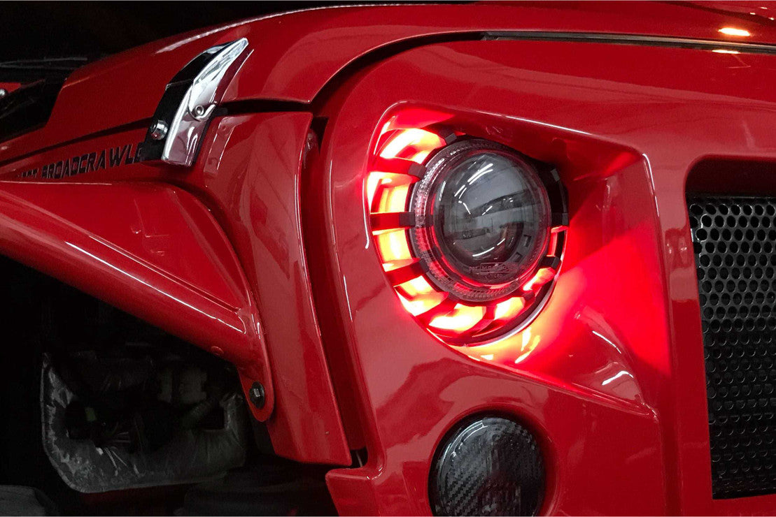 Morimoto Jeep Wrangler (JK) Super7 Headlights