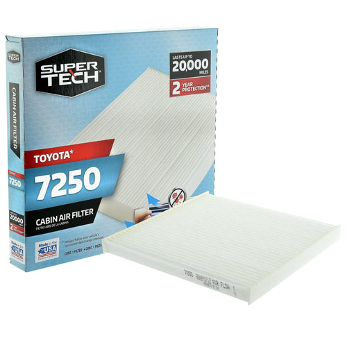SuperTech Cabin Air Filter 7250, Replacement Air/Dust Filter for Toyota EasyOptionXY LLC