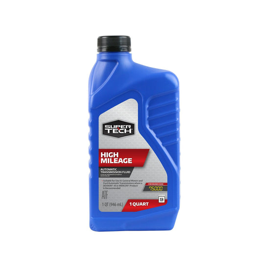 Super Tech High Mileage Automatic Transmission Fluid, 1 Quart EasyOptionXY LLC