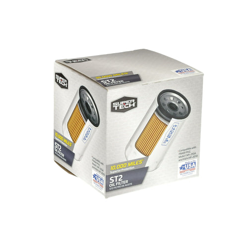SuperTech 10,000 mile Protection Spin-on Oil Filter, ST2 EasyOptionXY LLC