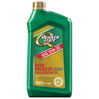 Quaker State Full Synthetic High Mileage 10W-30 Motor Oil, 1 Quart EasyOptionXY LLC