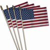 American Polycotton Stick Flag, 4" x 6" by Betsy Flags, 4-Pack EasyOptionXY LLC