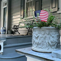 American Polycotton Stick Flag, 4" x 6" by Betsy Flags, 4-Pack EasyOptionXY LLC