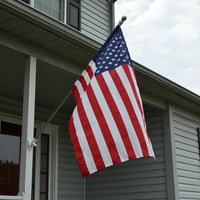 Printed Polycotton American Flag, Sleeved Banner Betsy Flags, 2.5' x 4' EasyOptionXY LLC